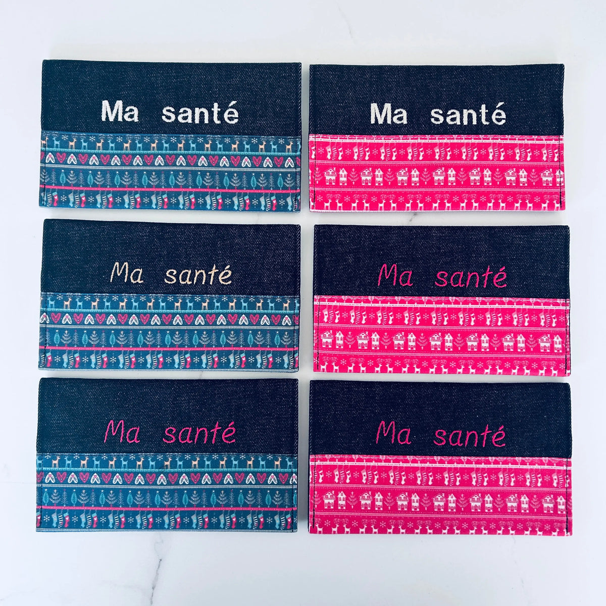 Protèges carnets de santé noël tels quels Lolikö