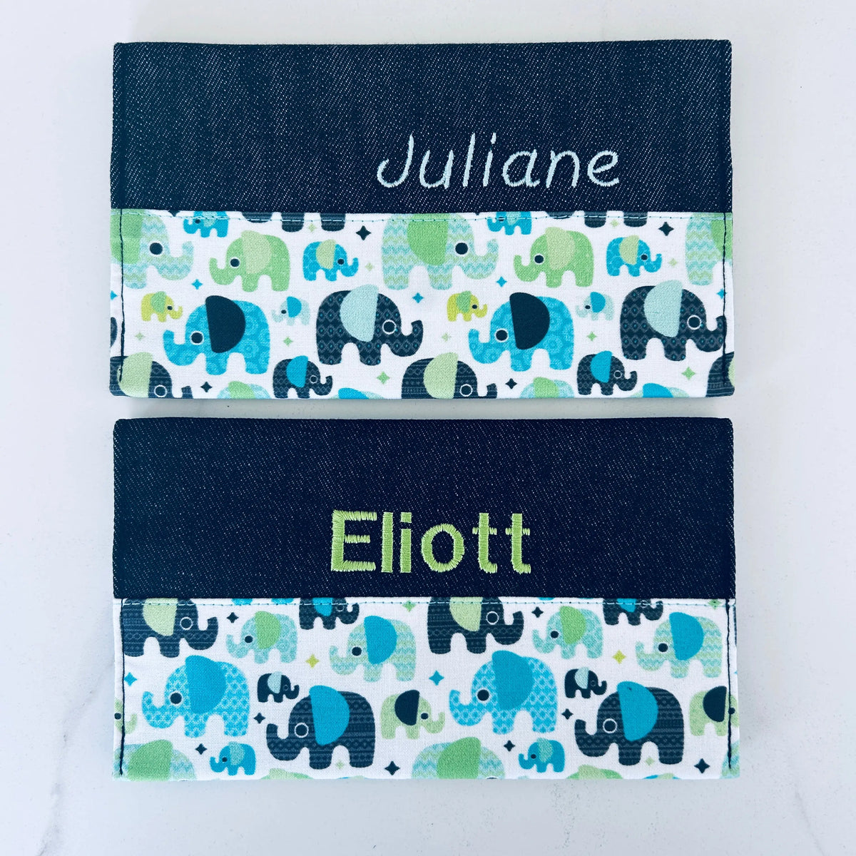 Protèges carnets tels quels éléphants Lolikö