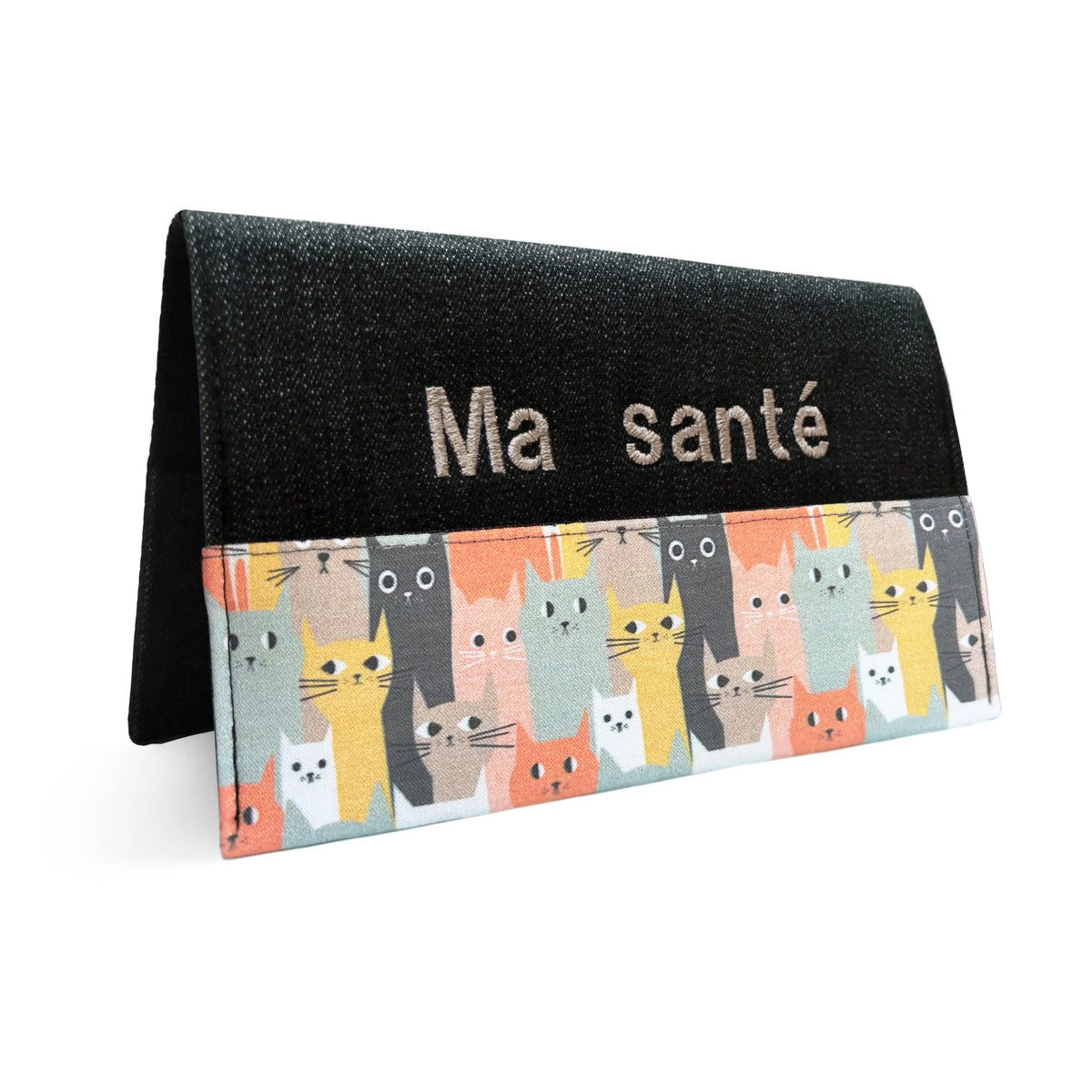 Protège carnet de santé personnalisé Lolikö Chat multi Lolikö