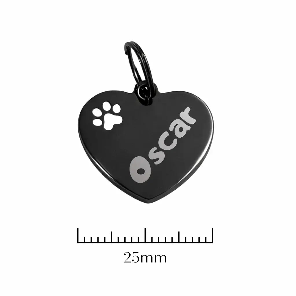 Médaille coeur personnalisée Nelly et Cie inc.