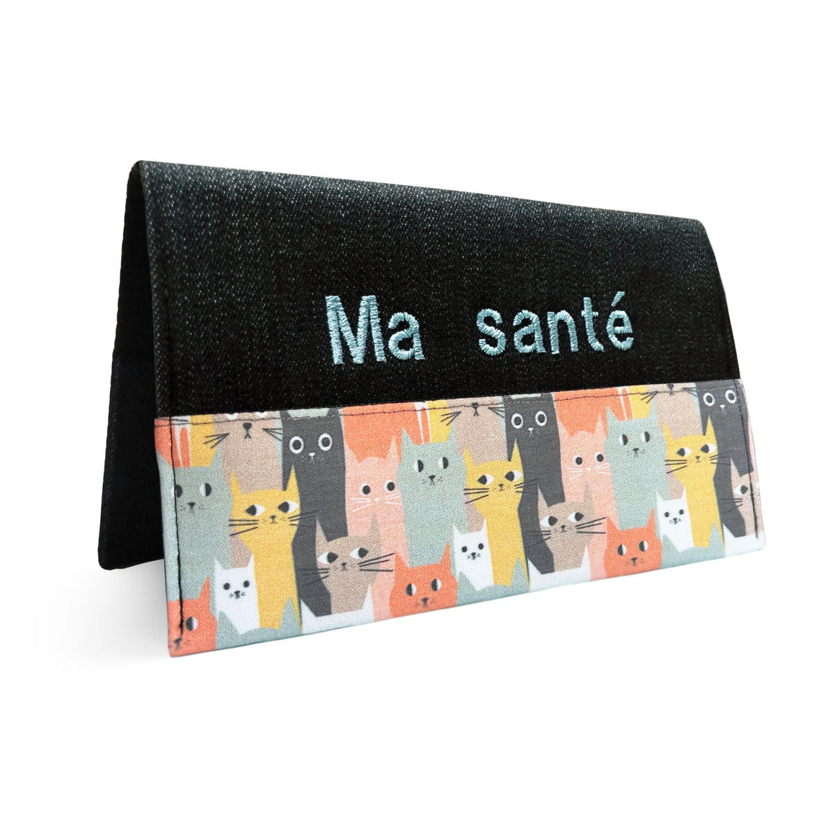 Protège carnet de santé personnalisé Lolikö Chat multi Lolikö