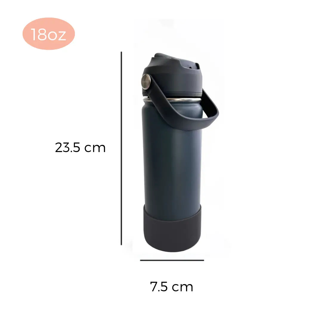 Bouteille d'eau personnalisée turquoise Lolikö