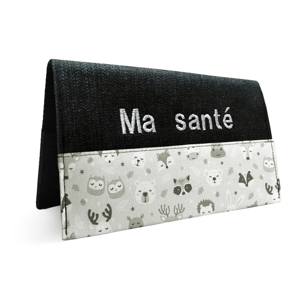 Protège carnet de santé personnalisé Lolikö animaux hivernales Lolikö