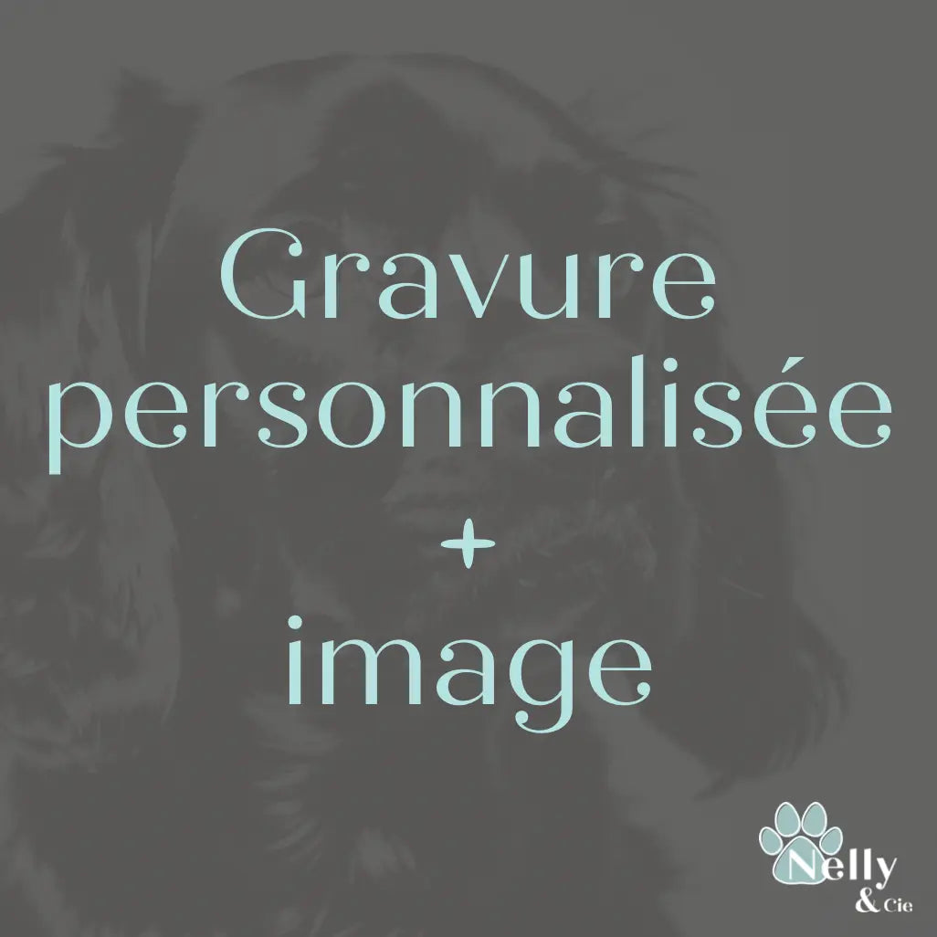 Gravure personnalisée + image Lolikö
