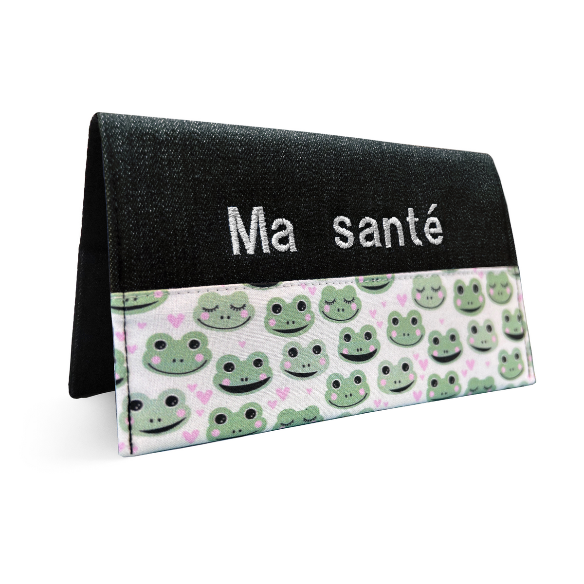 Protège carnet de santé personnalisé Lolikö Grenouille