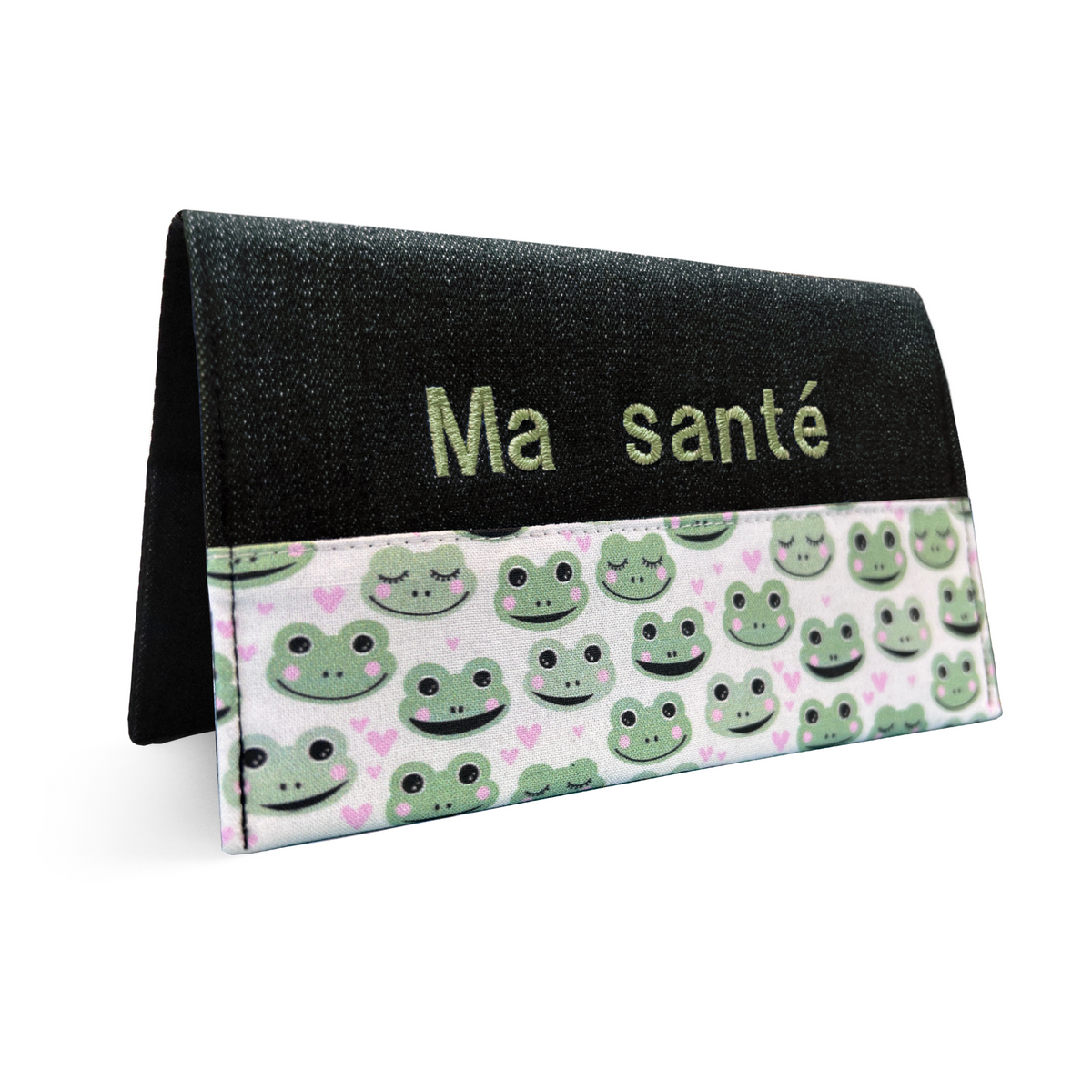 Protège carnet de santé personnalisé Lolikö Grenouille