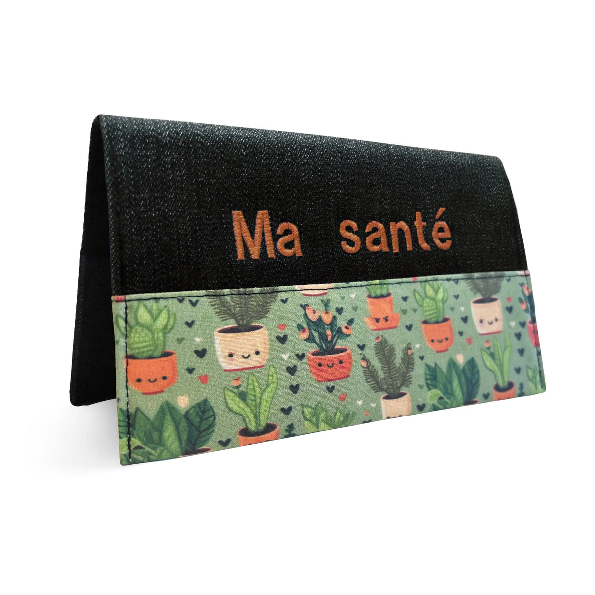 Protège carnet de santé personnalisé Lolikö Plante (Collabo mini biscuit) Lolikö