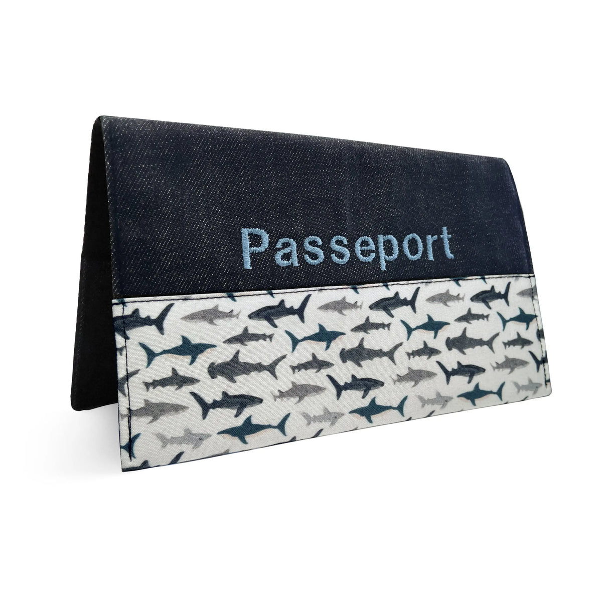Protège passeport personnalisé Lolikö Requin Lolikö