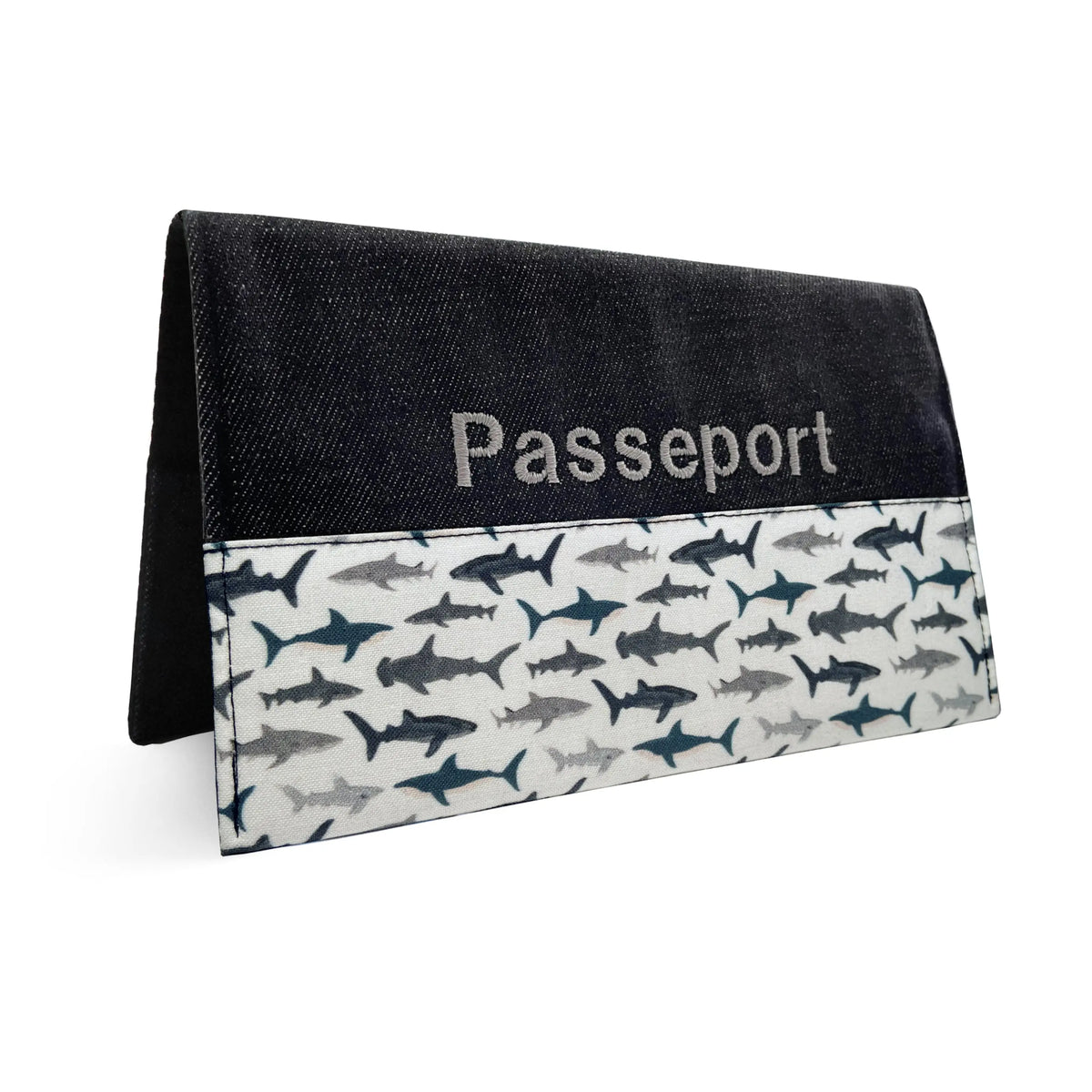 Protège passeport personnalisé Lolikö Requin Lolikö