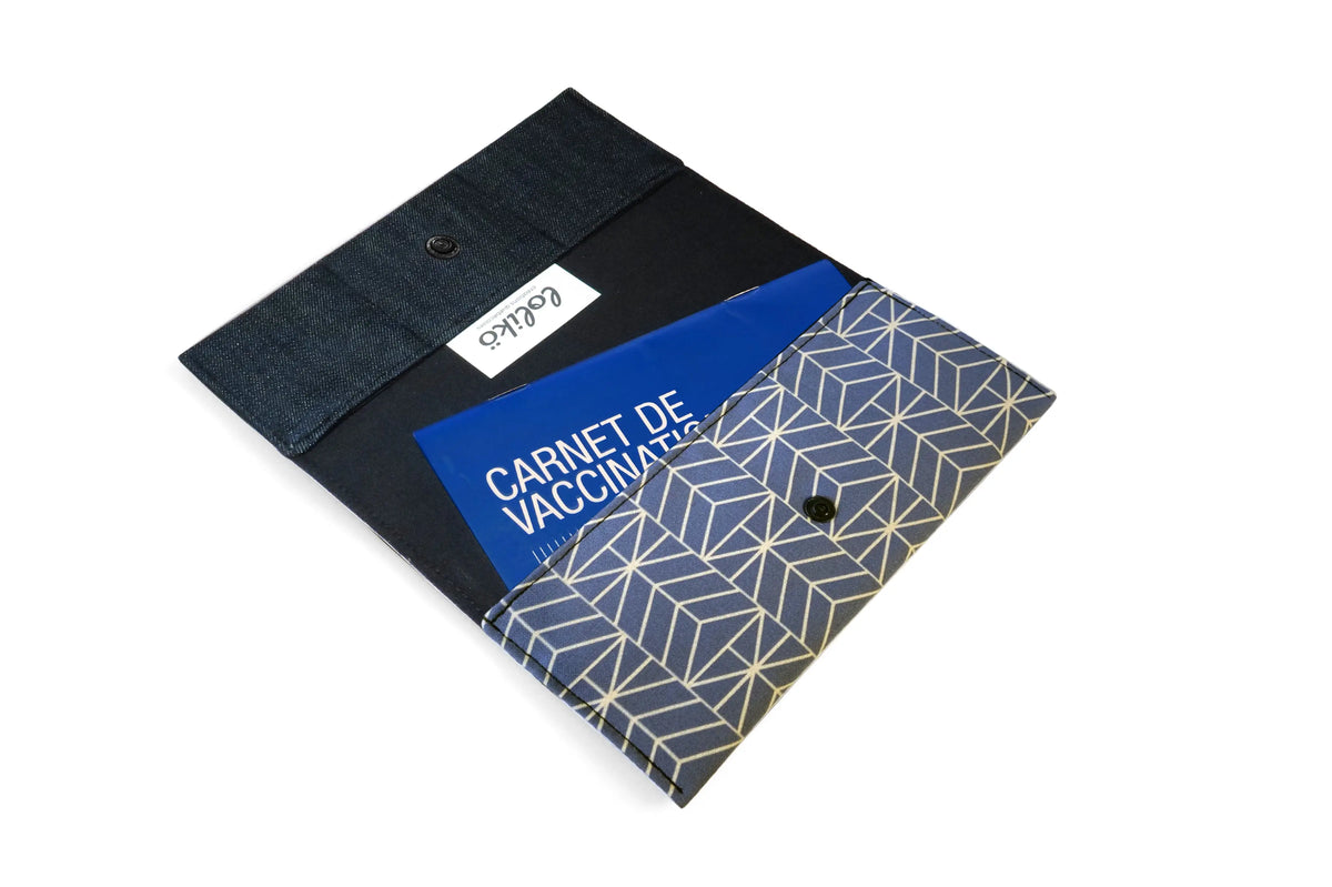 Protège carnet de santé personnalisé Lolikö Art déco Lolikö