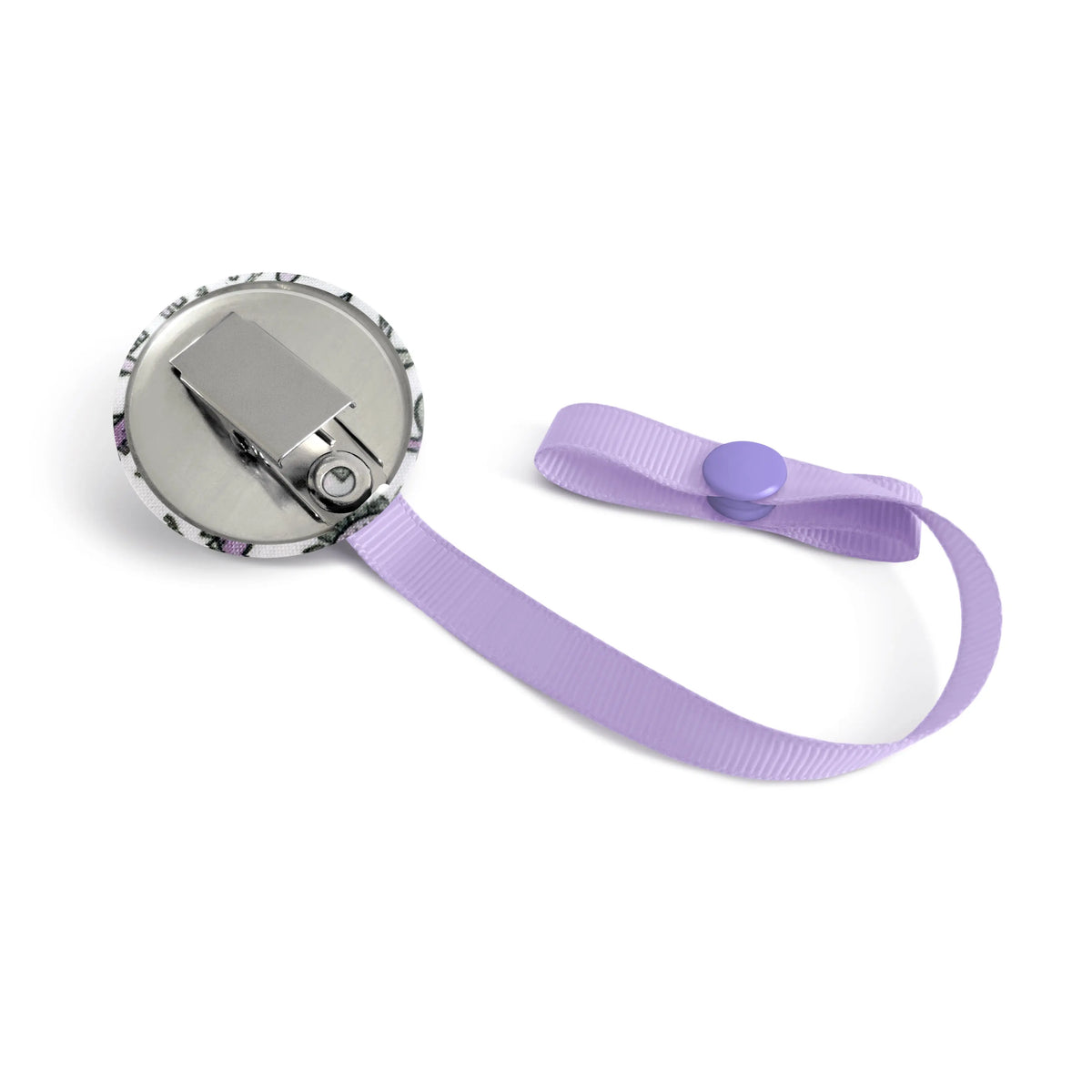Attache-suce Lolikö Dino lilas (motif : Caja_design) Lolikö