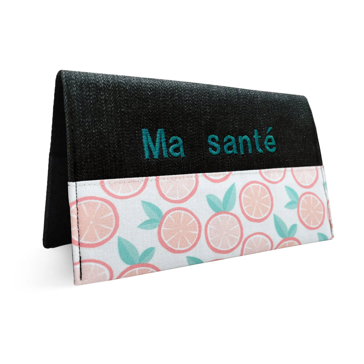 Protège carnet de santé personnalisé Lolikö agrume Lolikö