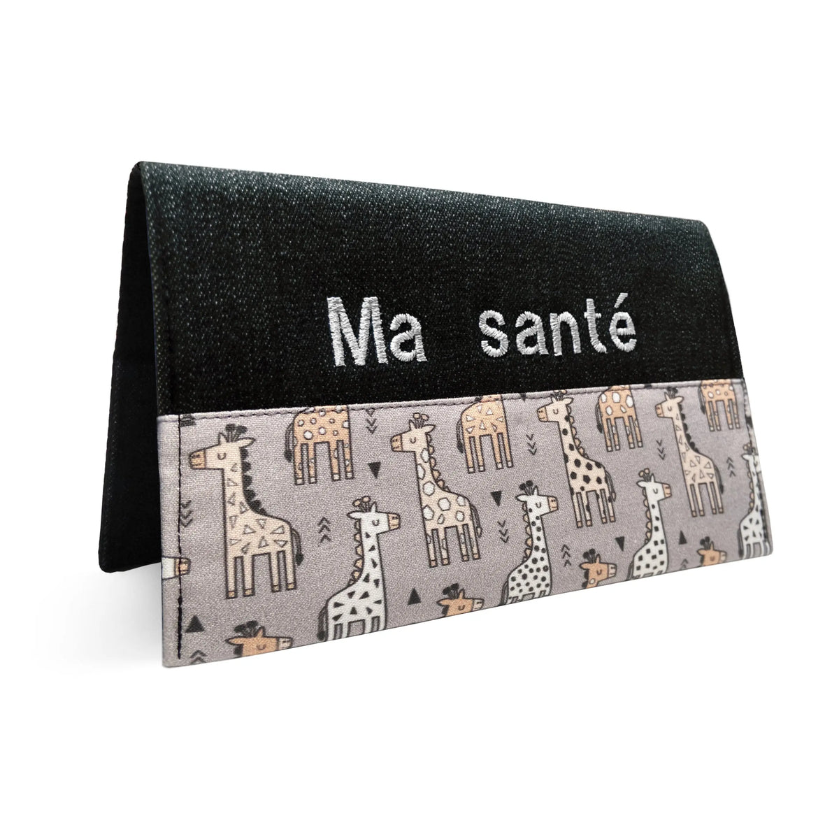 Protège carnet de santé personnalisé Lolikö Girafe beige Lolikö