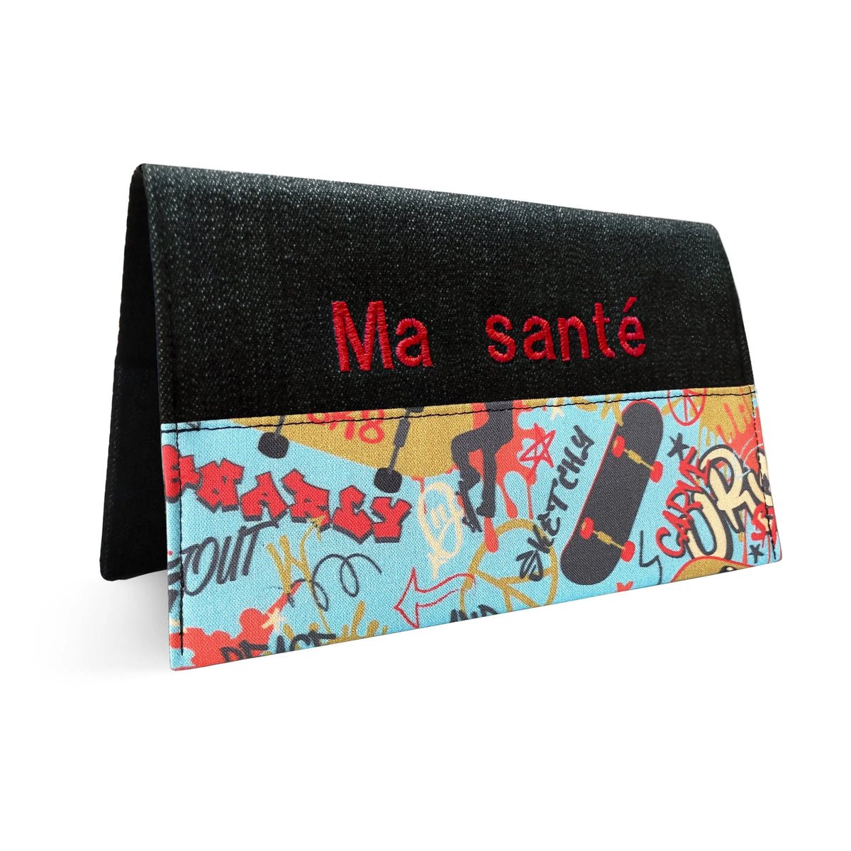 Protège carnet de santé personnalisé Lolikö Skateboard Lolikö