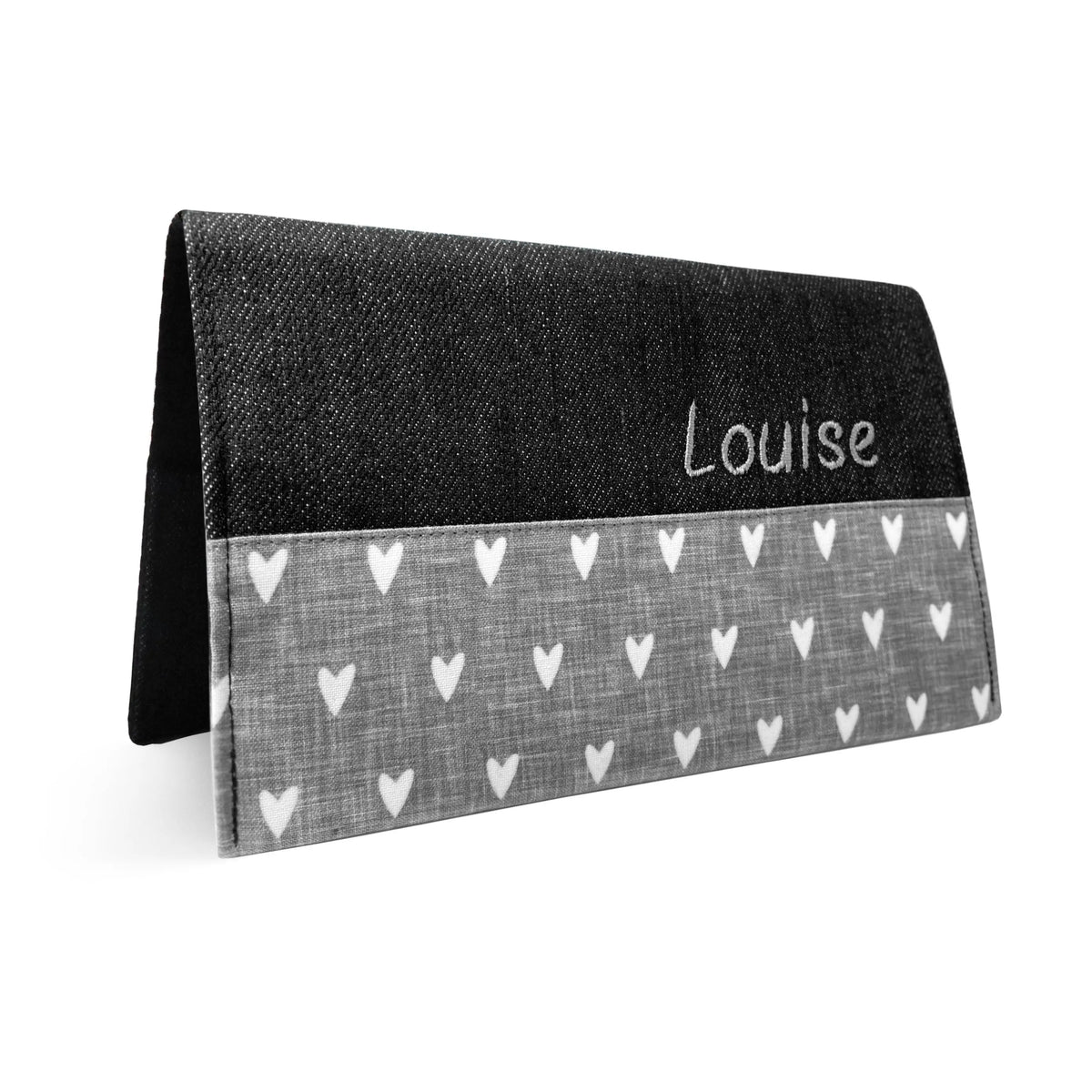 Protège carnet de santé personnalisé Lolikö Coeur blanc Lolikö