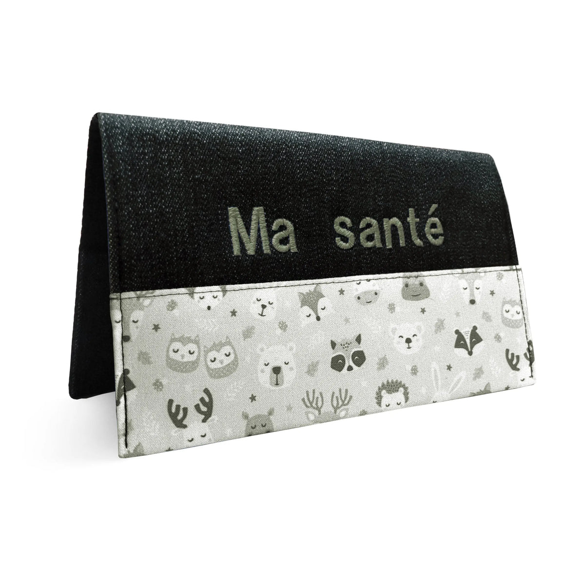 Protège carnet de santé personnalisé Lolikö animaux hivernales Lolikö
