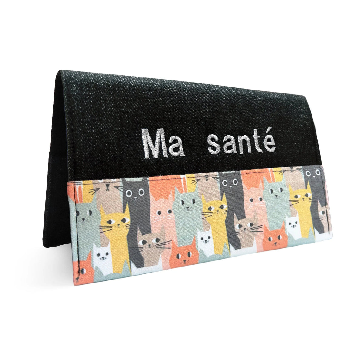 Protège carnet de santé personnalisé Lolikö Chat multi Lolikö