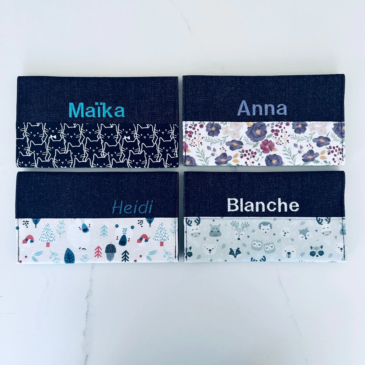 Protèges carnets tels quels filles Lolikö