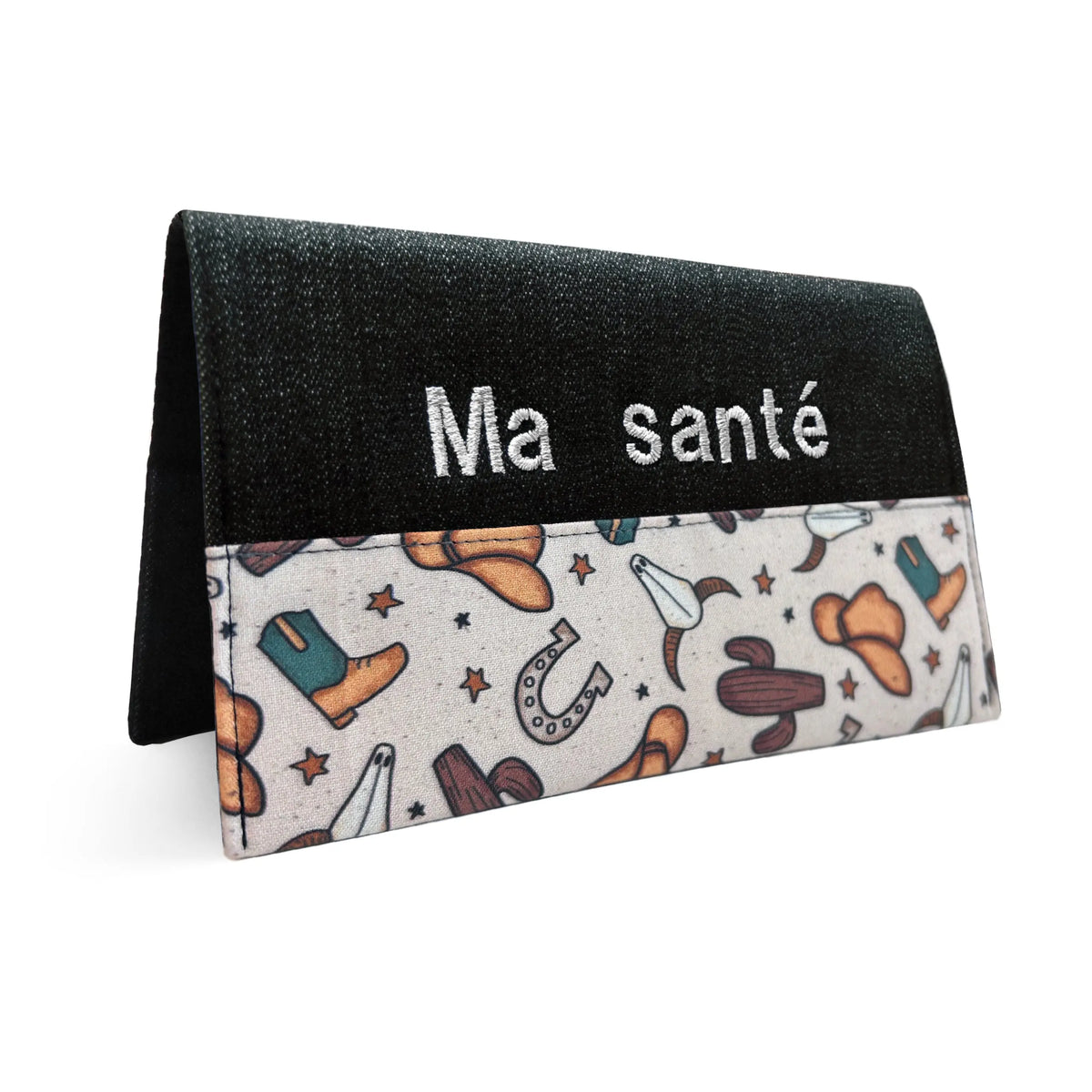 Protège carnet de santé personnalisé Lolikö Western Lolikö