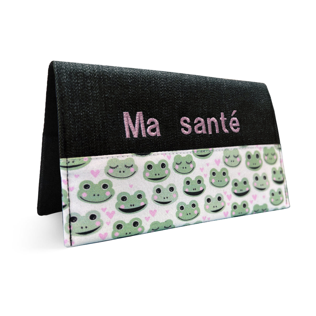 Protège carnet de santé personnalisé Lolikö Grenouille