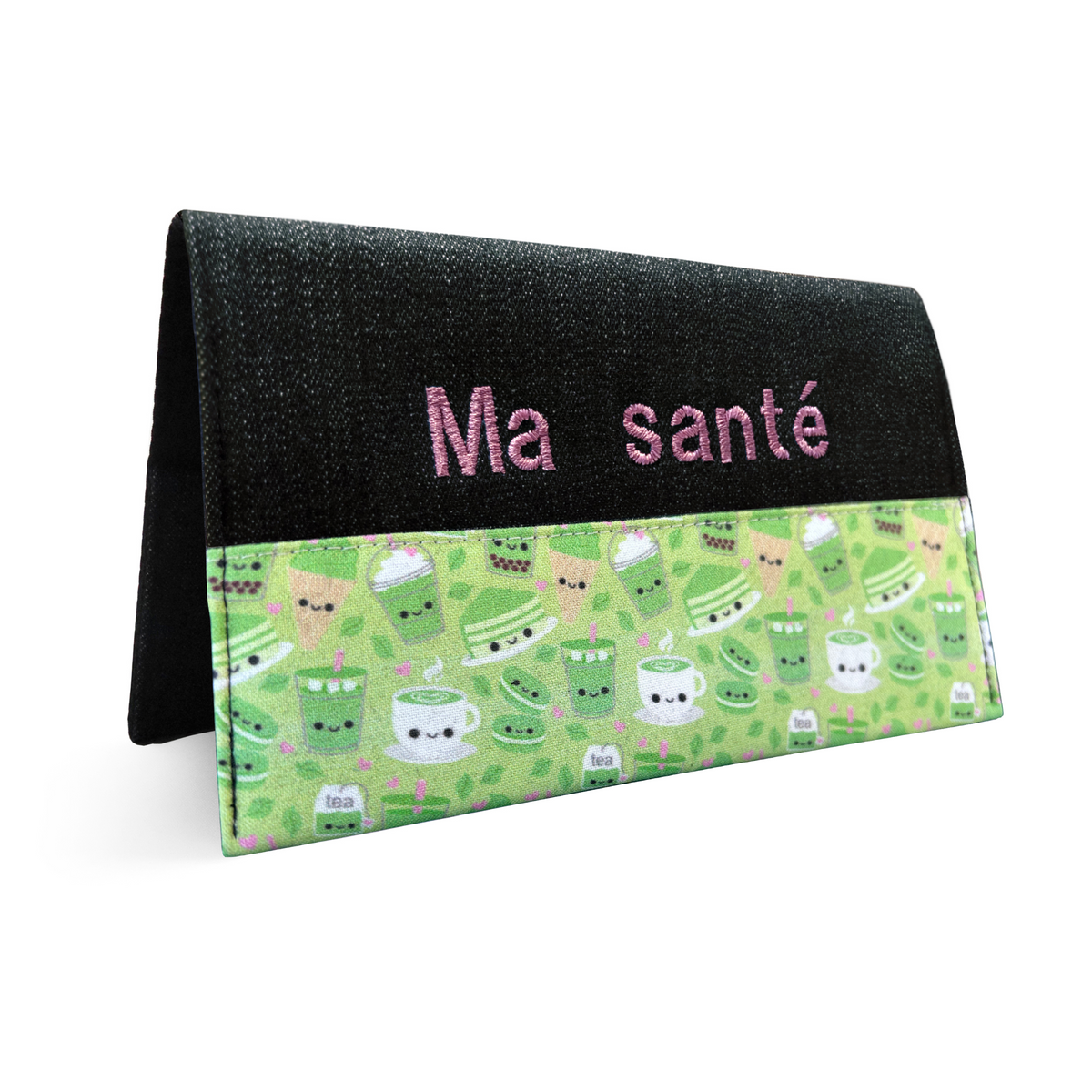 Protège carnet de santé personnalisé Lolikö Matcha