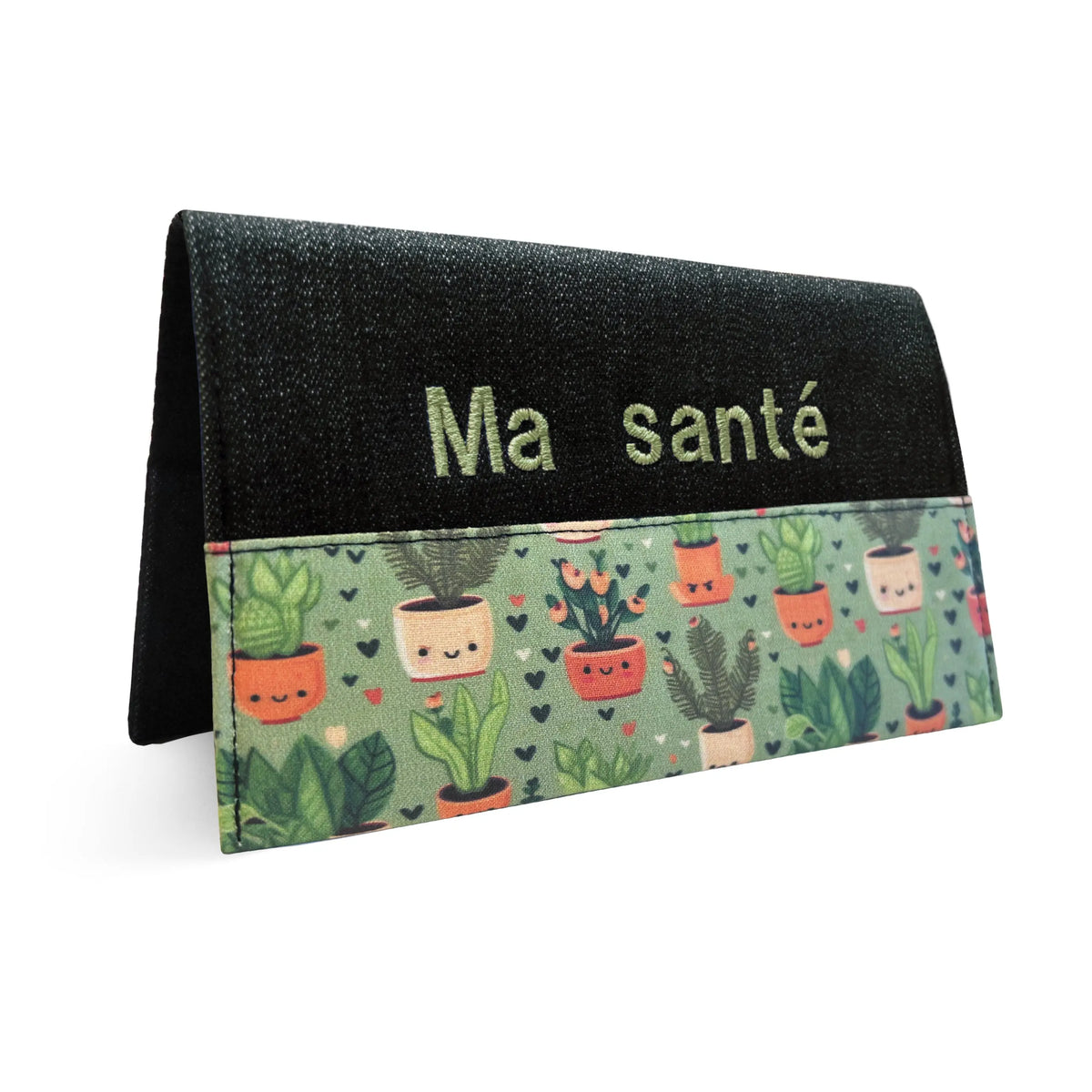 Protège carnet de santé personnalisé Lolikö Plante (Collabo mini biscuit) Lolikö