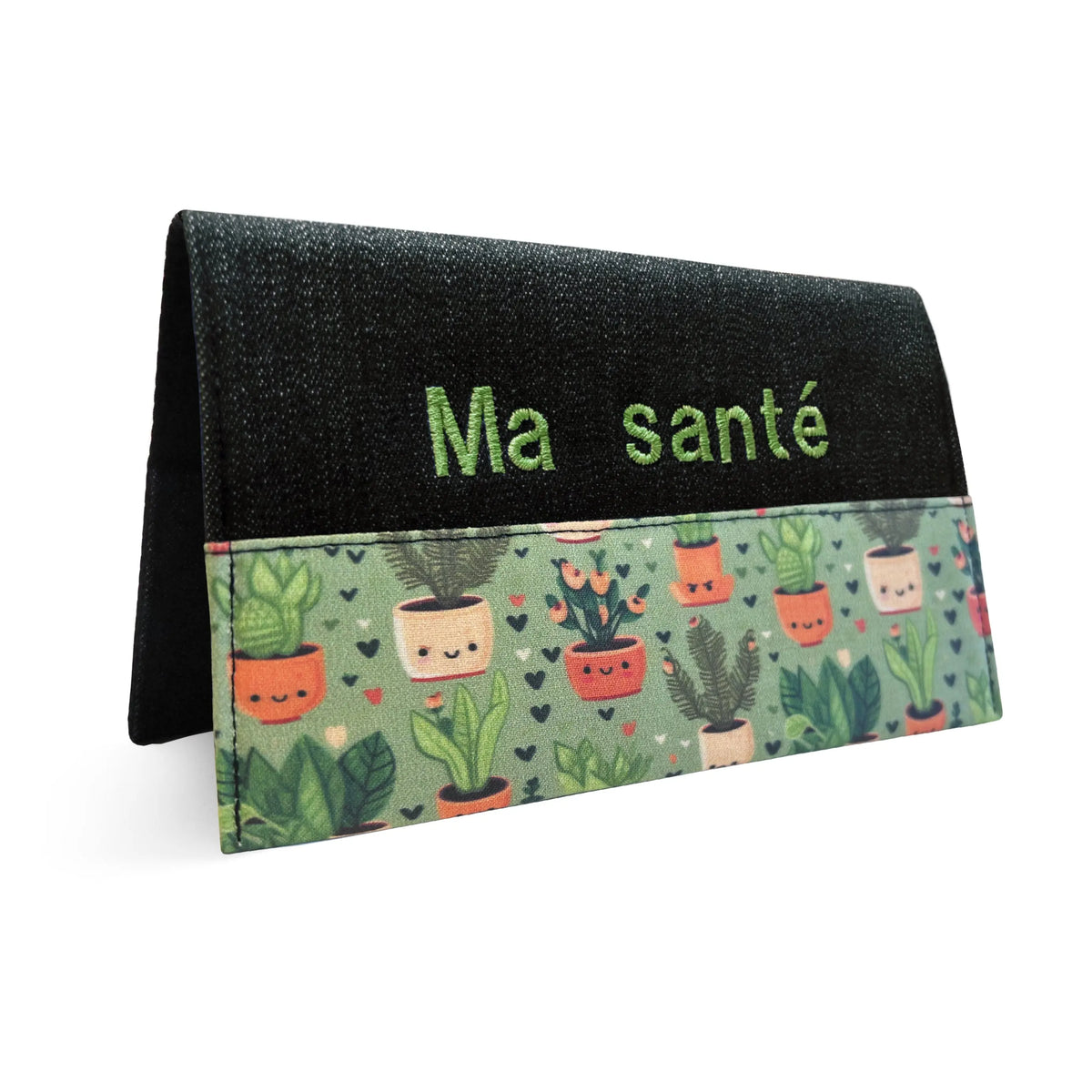 Protège carnet de santé personnalisé Lolikö Plante (Collabo mini biscuit) Lolikö