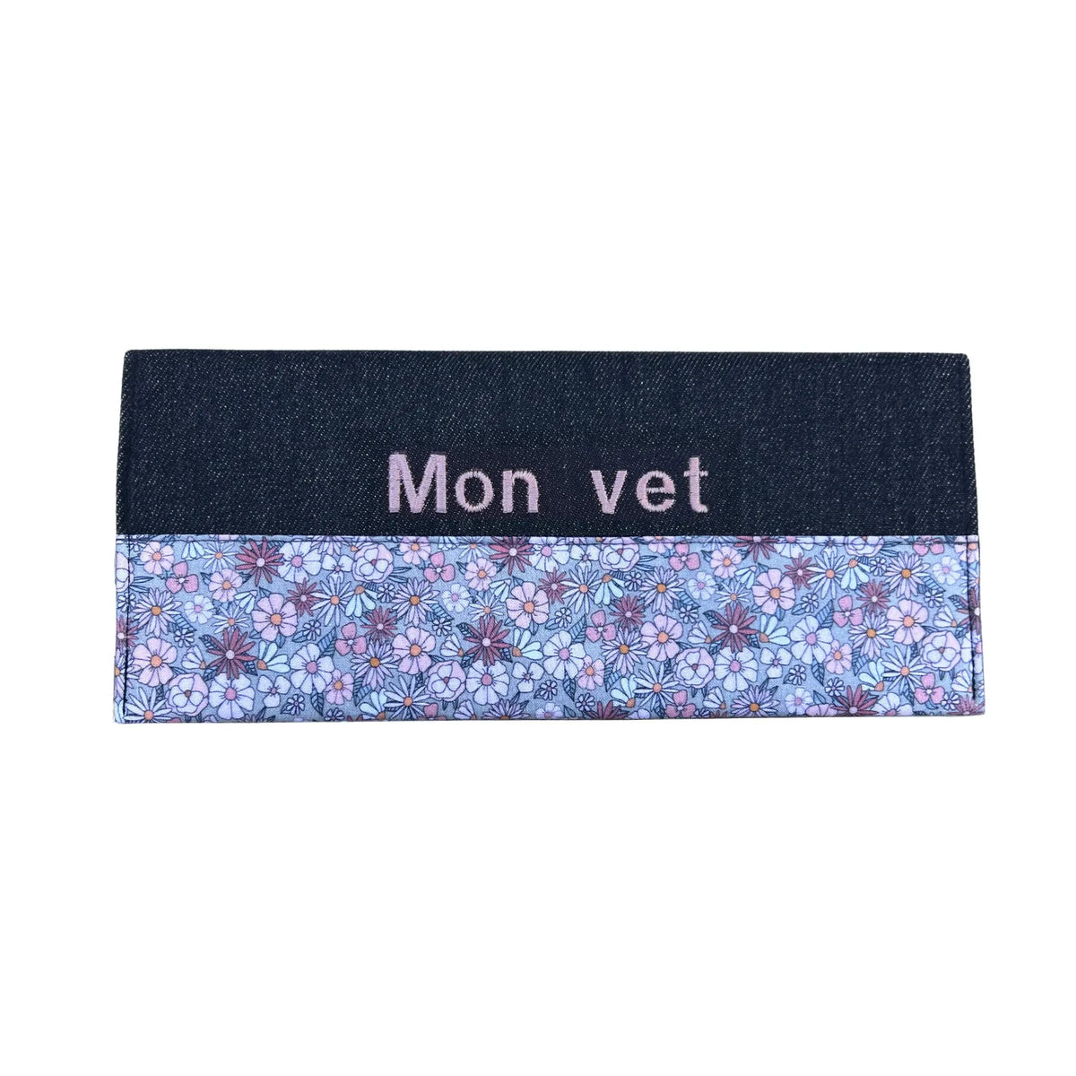 Protège carnet de vaccination Lolikö Fleur verte Nelly et Cie inc.
