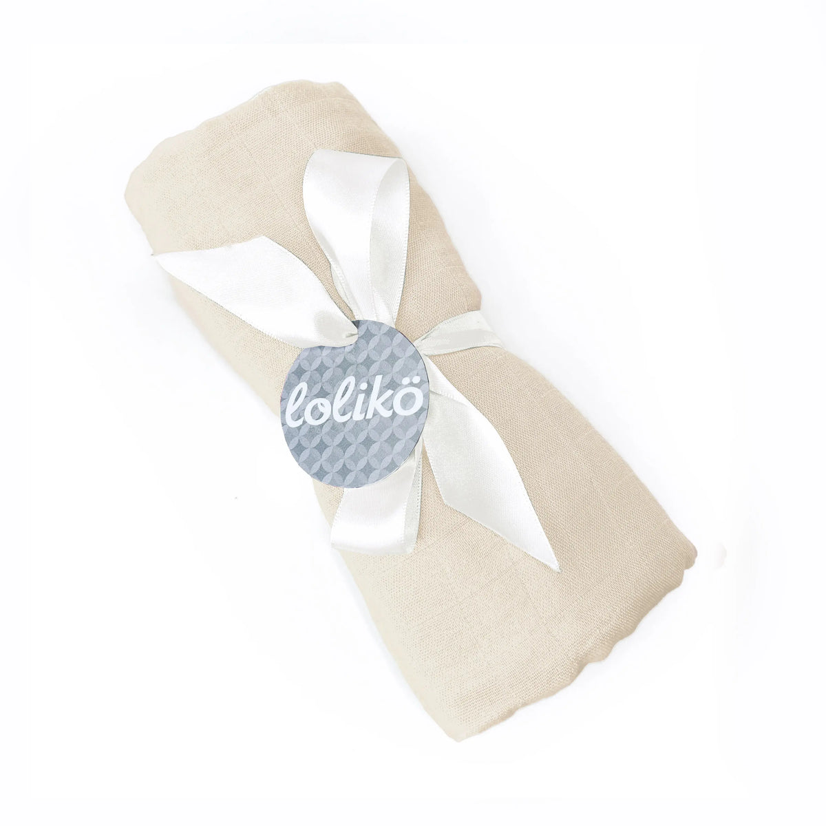 Mousseline en bambou beige Lolikö