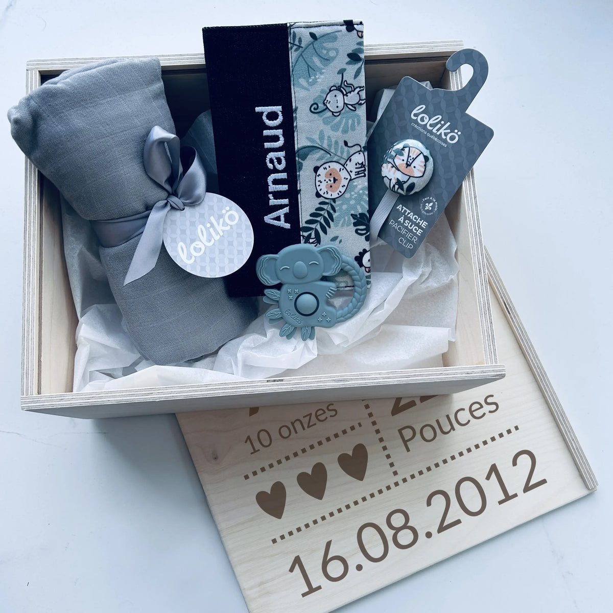 Créer ton ensemble cadeau personnalisée Lolikö