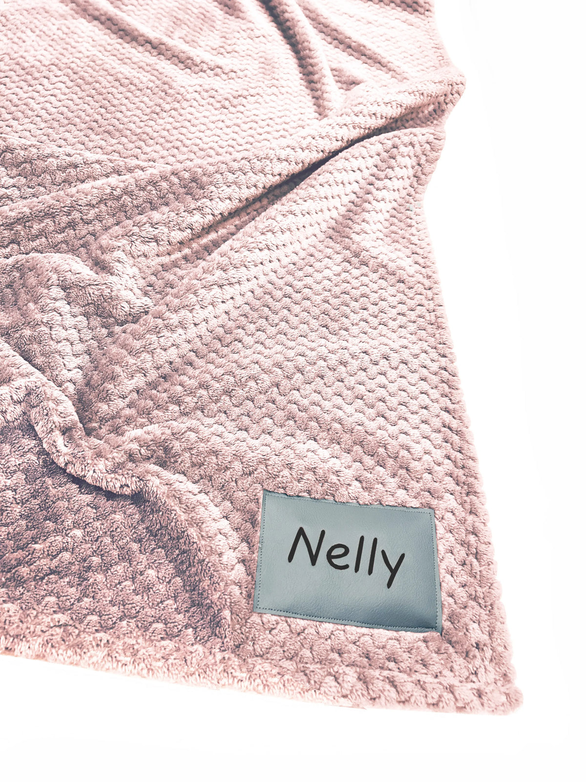 Couverture rose personnalisée pour bébé Lolikö