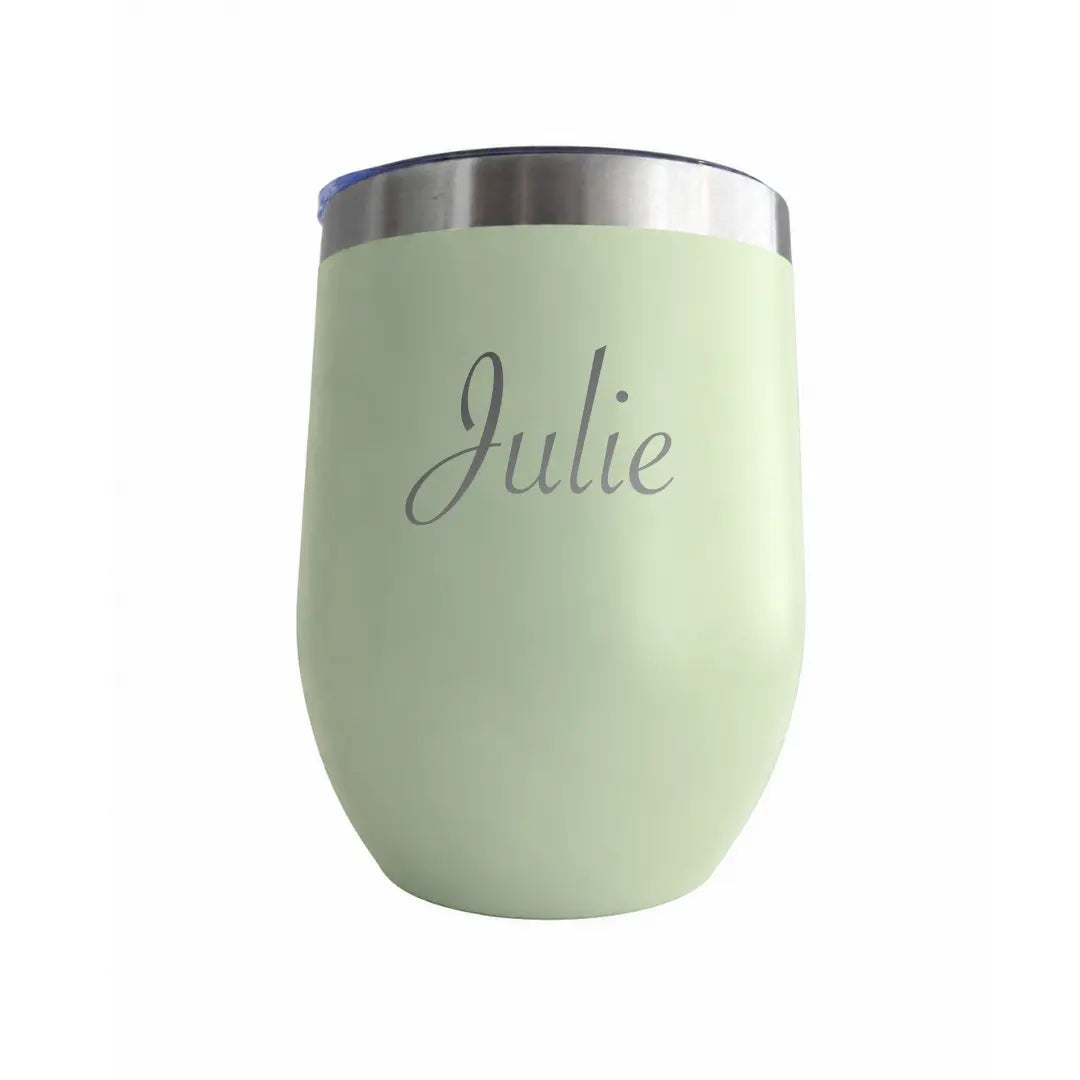 Verre à vin isolé sauge Lolikö