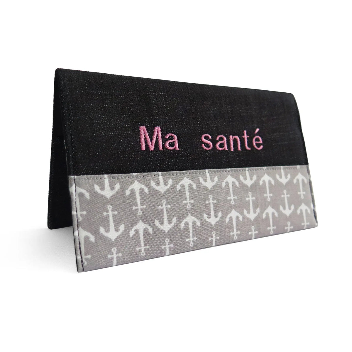 Protège carnet de santé personnalisé Lolikö Matelot gris Lolikö