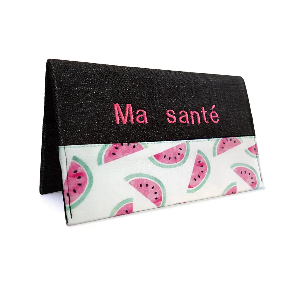 Protège carnet de santé personnalisé Lolikö Melon d'eau Lolikö