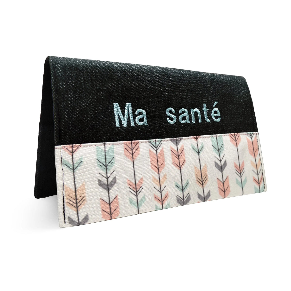 Protège carnet de santé personnalisé Lolikö Flèche corail Lolikö