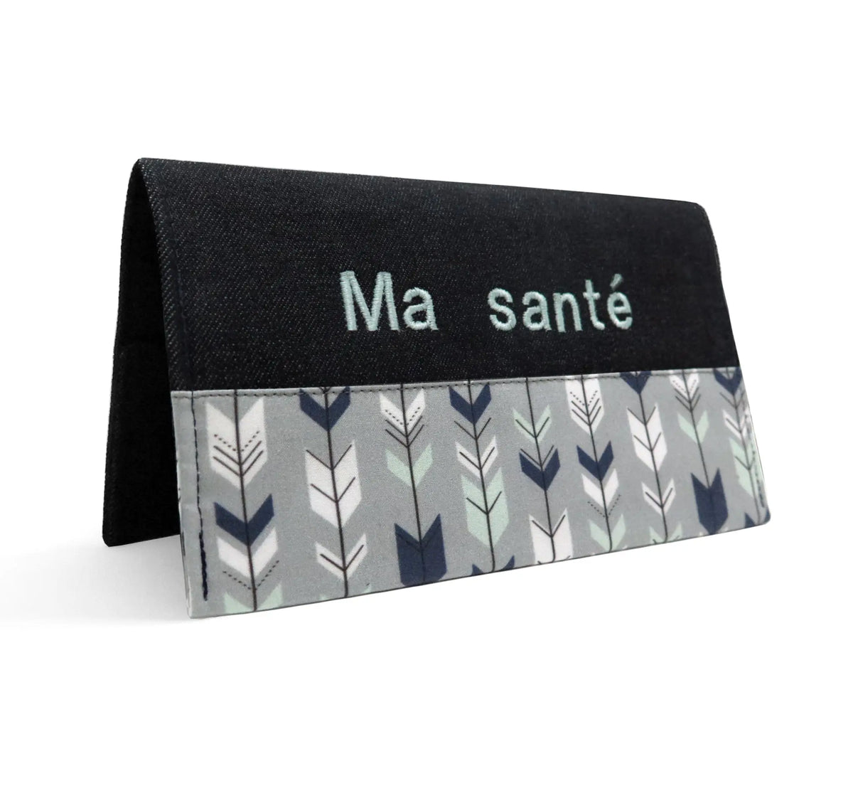 Protège carnet de santé personnalisé Lolikö Flèche grise Lolikö