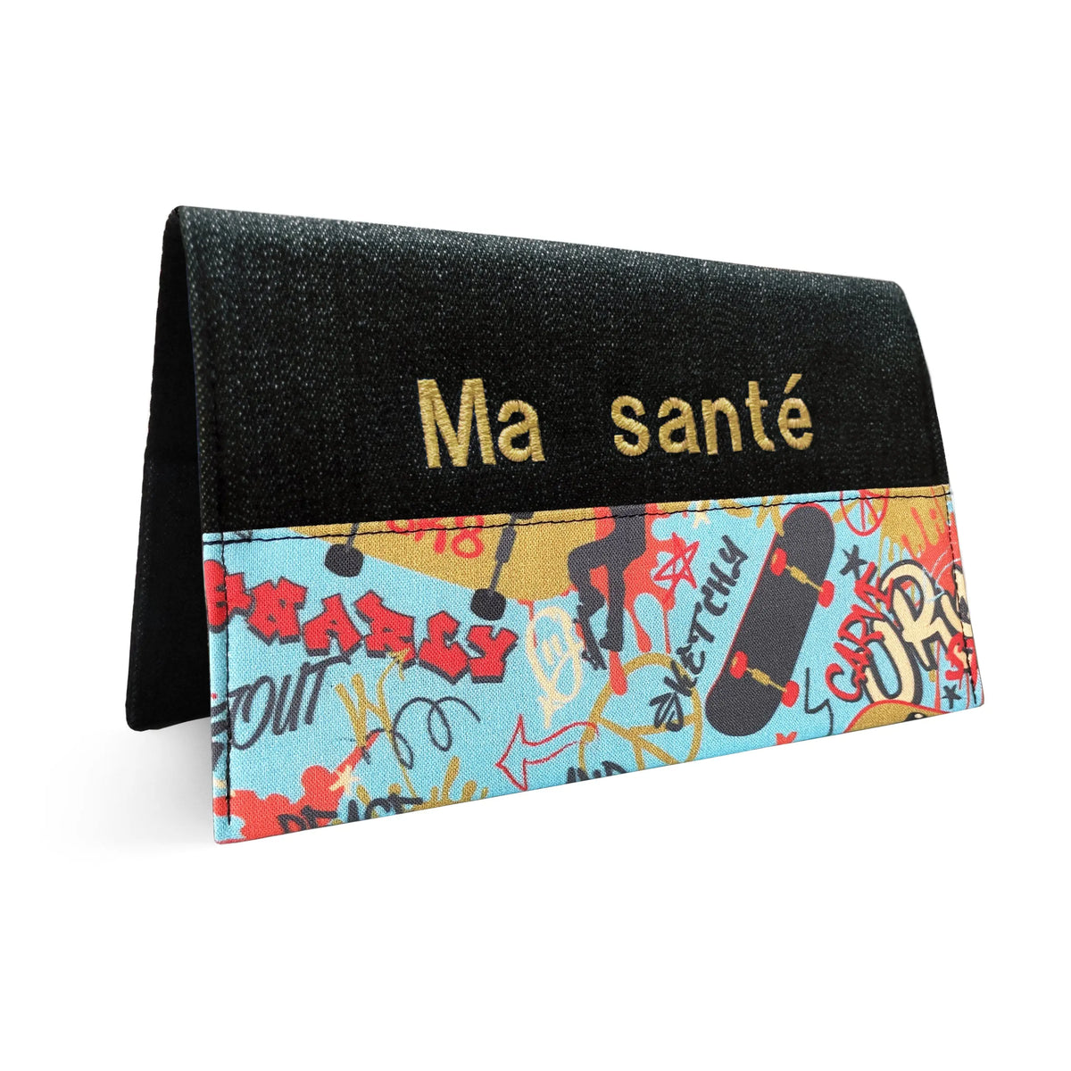 Protège carnet de santé personnalisé Lolikö Skateboard Lolikö